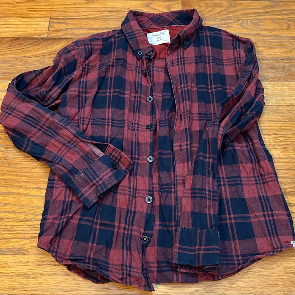 Sovereign Code flannel button down